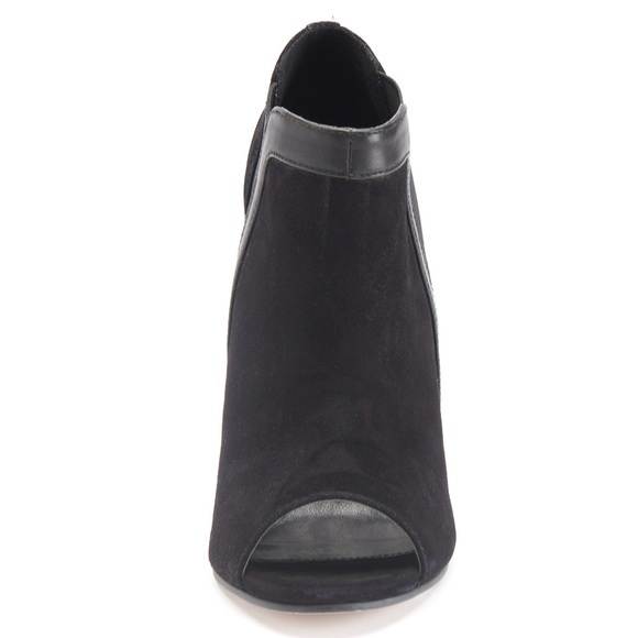 *SOLD* NWT Shoemint Peep Toe Ankle Boots - Picture 2 of 4